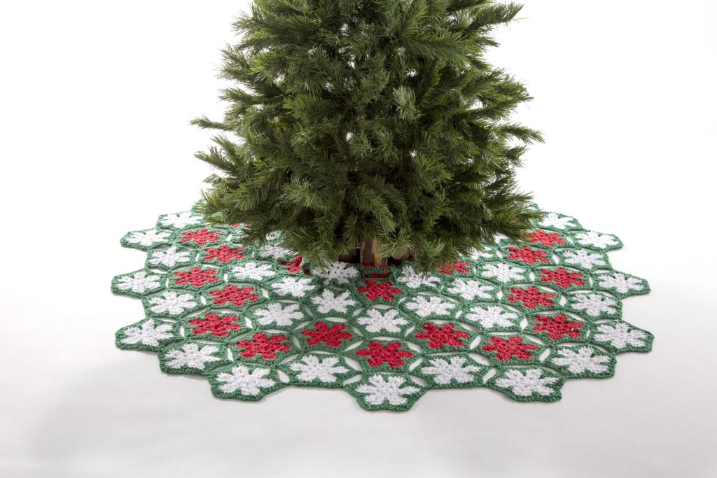 Premier Poinsettia Tree Skirt Project Premier Poinsettia Tree Skirt Project