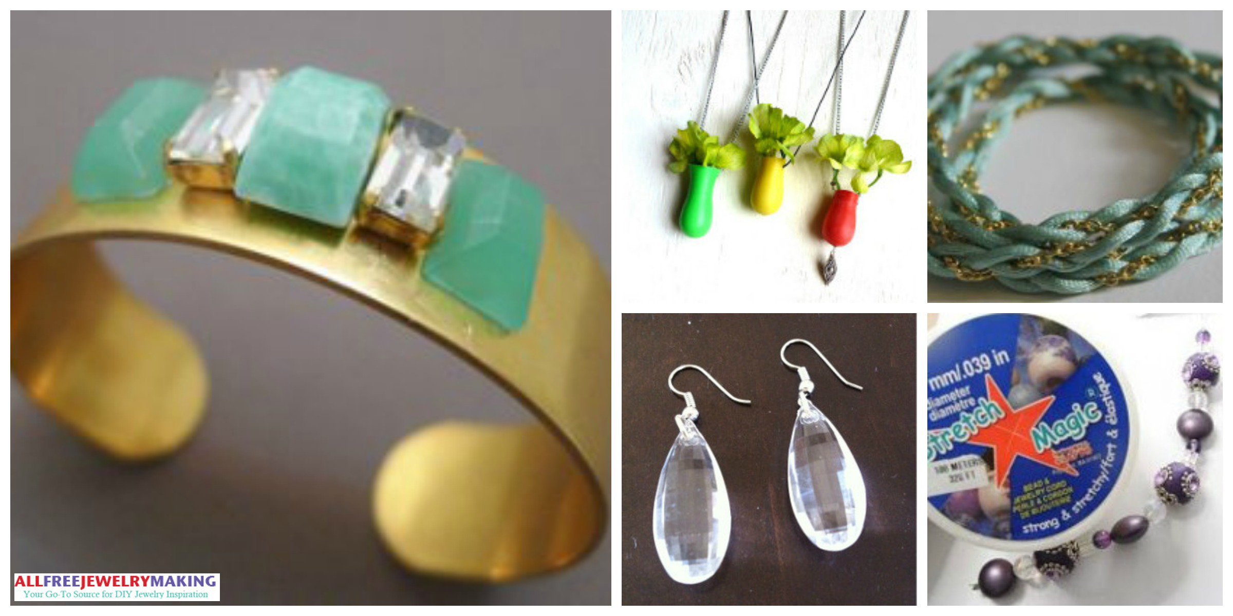 5minutejewelrymakingideascollagewithlogo Craft Paper Scissors