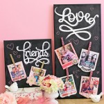 Chalkboard Inspired Paper Crafting