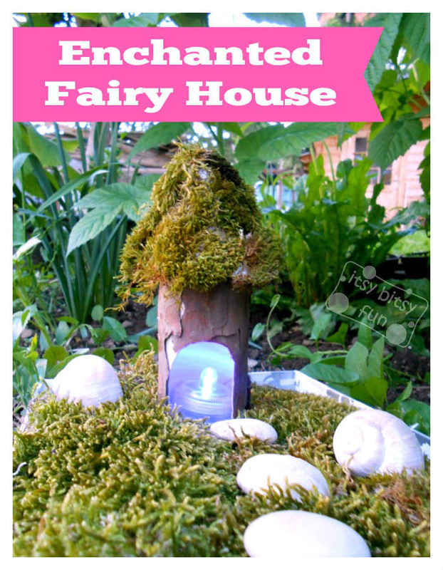 Toilet Paper Roll Fairy House