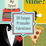 20 Unique Printable Valentines