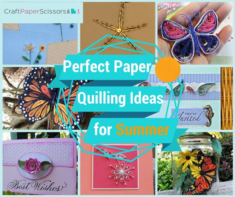 12 Perfect Paper Quilling Ideas for Summer Craft Paper Scissors
