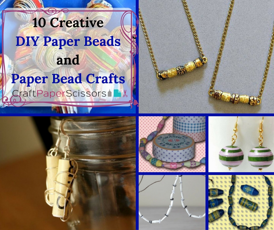 paper bead garland