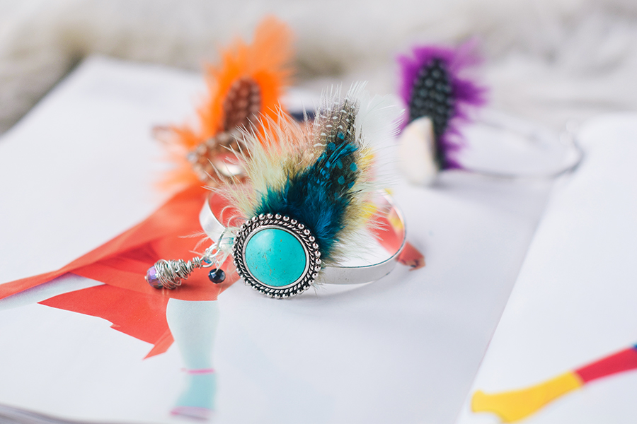 DIY Hair Bun Cuffs Craft Paper Scissors