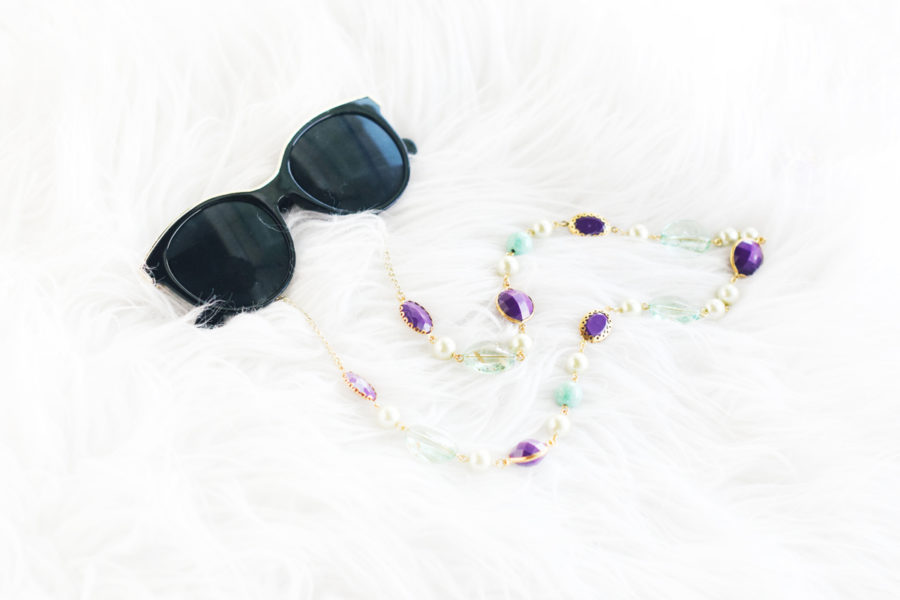 DIY Sunglasses Chain Craft Paper Scissors