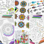 Who says you’re too old to color: National Coloring Book Day + Giveaway